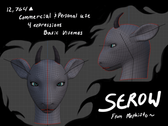 Serow - headbase
