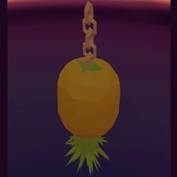 LowPoly Pineapple Earing