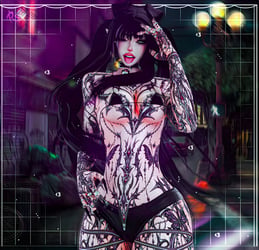 Black Girl Ghotic Y2K - EGIRL BASE