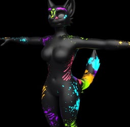 [FAELYN] Rave Paint Emissive Decals