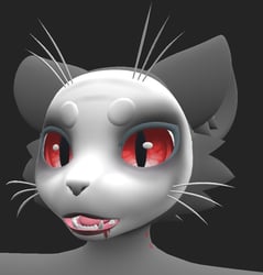 [MAYU] Vampire Facepaint Decals for Halloween