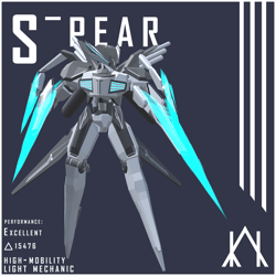 [VRchat Robot Avatar] S_pear [2022.ver]