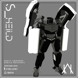 [VRchat Robot Avatar] S_hield [2022.ver]