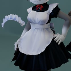 Nanachi Maid Dress Outfit (VRChat PC + Quest)