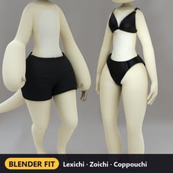 Nanachi Under-Clothing 3-Pack (VRChat)