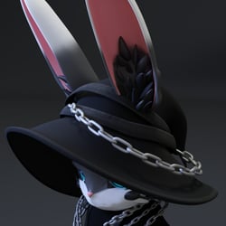 VRChat Nanachi E-Girl Witch Hat · Halloween