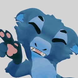 VRChat Manokit (Fox/Shark) Furry Avatar, VRM and LIV