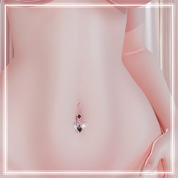 โฅ FREE โฅ Heart Belly Ring