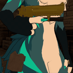 Magnum & Holster (Dessert Eagle)