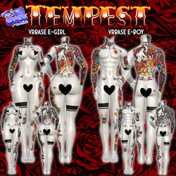Tempest Tattoo for VRBase Egirl & Eboy