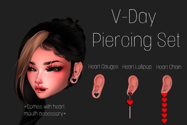 "Hearts" - Valentine's Day Jewelry Set