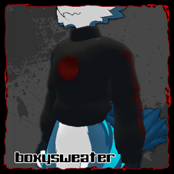 boxy sweater for novabeast