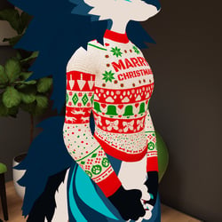 Christmas sweater for Novabeast