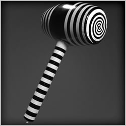 Inflatable Mallet - 3D Model - VRChat Ready