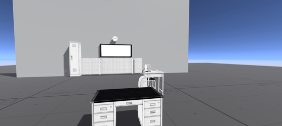 Anime / Manga Style Japanese School Prop Pack (14 Items) | VRChat & Games