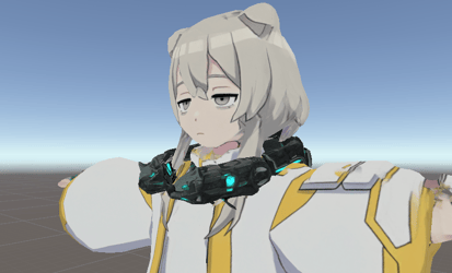 Neck-Mounted Cyber Headset