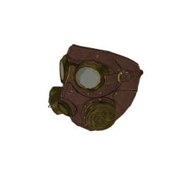 ใ3D PropใSteampunk Gas Mask