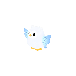 ใ3D PropใSpirit Perching Bird