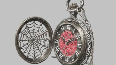 [VRChat Prop] Nocturne Pocket Watch / 夜想曲のゴシック懐中時計