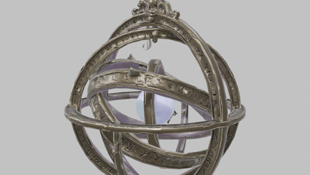 [VRChat Prop] Gothic Moonlit Astrolabe / 月光のゴシックアストロラーベ