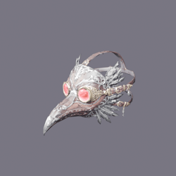 [VRChat Prop] Gothic Plague Doctor Mask / 【VRChat向け小物】黒鳥のペストドクターマスク