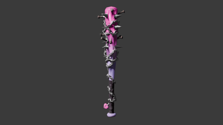 [VRChat Weapon] Yandere Spiked Bat / 病みかわスパイク・バット