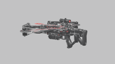 [VRChat Weapon] Blood Neon Heavy Mechanical Crossbow / ブラッドネオン・メカニカルボウガン