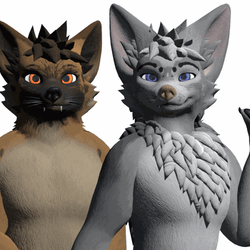 Canis Woof - Revamped Fur Detail (Normal Map)