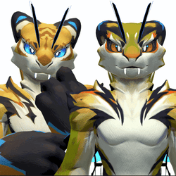 Tiger Bee Fur Detail (Normal Map)
