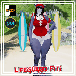 Male and Female Lifeguard fits (Shawn and Shaienne)