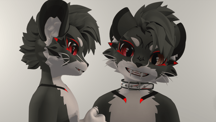 Mayu Gray and Red (Texture)