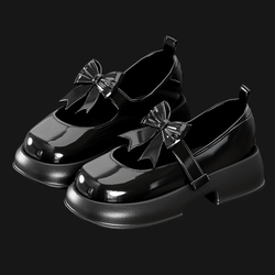 Shoes Pack 2 - Mary Jane Glossy Varnish | WOLVES STUDIO