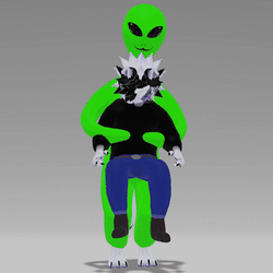 Glorp Abduction Costume for Novabeast