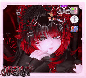Nena the Spider Lily | Server Freebie VRCFT PC & Quest