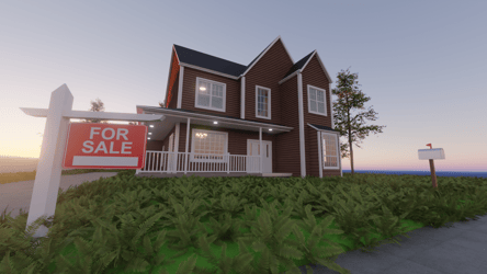 American house interior and complete details!