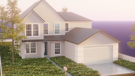 Contemporary American House | High-End ArchViz & Animated Assets