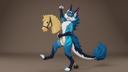 Universal Hobby Horse – VRChat Avatar Accessory
