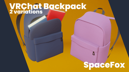 VRChat Backpack 2 Styles in 1