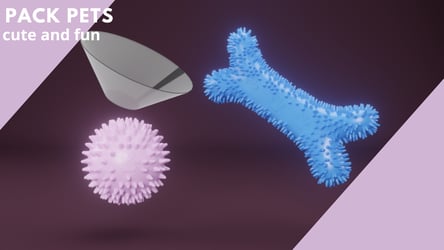 Pet Toys Pack  Cute & Fun
