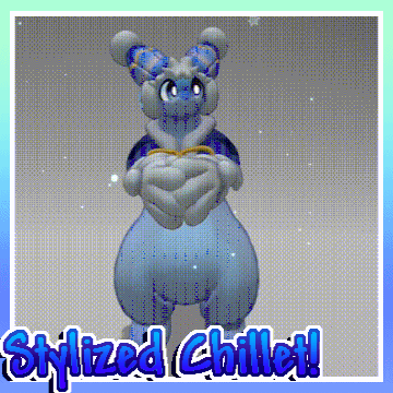 Stylized Chillet / Kemono Ferret Monster