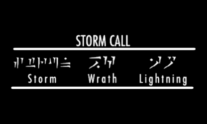 Skyrim Storm Call