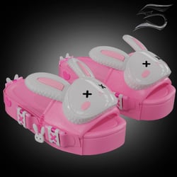 Bunny Party Flip flops (personal and commercial)