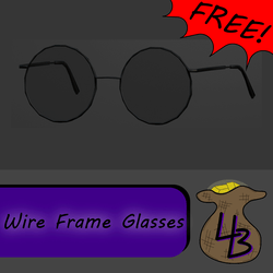 Wire Frame Glasses - FREE