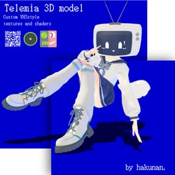 Telemia | VRChat Avatar | PC | Face Tracking