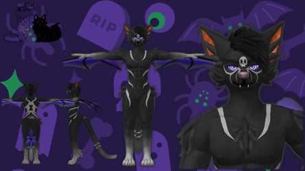 🕷Spooder🕷 ~ Eclipse FoxiPaws