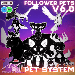 MSage’s Follower Pet System 6 for VRChat — Free Base System | PC & Quest