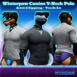 [AVW] WP C V-Neck Polo