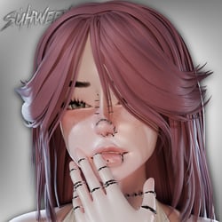 SH1. Blake Hair [VRChat Asset]
