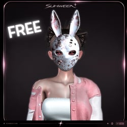 SC.38 Bunny Mask [ Free In Server]