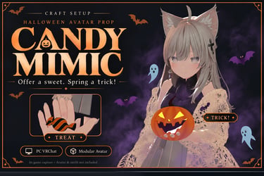 Candy Mimic | Trick-or-Treat Pumpkin Surprise for VRChat PC